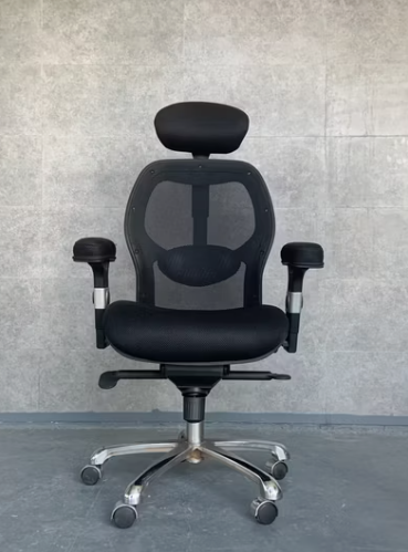 Aluminum Modern Reclining Swivel Wheel Meeting Gaming Computer Desk Staff Director Ergonomic Office Mesh Chair