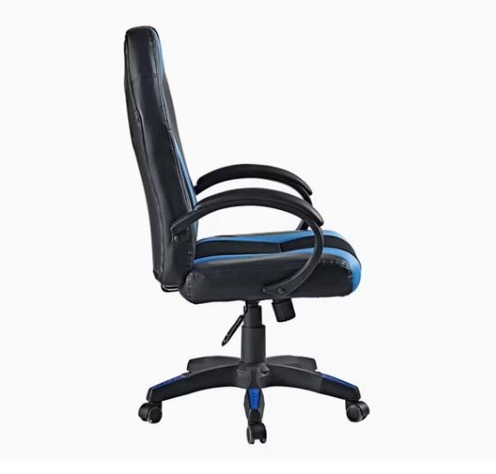 Hot-Sale Adjustable Armrest Swivel Lift Comfortable Reclining Hot Selling Racing Chairs, Black+Red Silla Style Racing Chairs