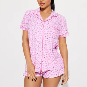 Imitation Silk Camisole Loungewear For Women European And American