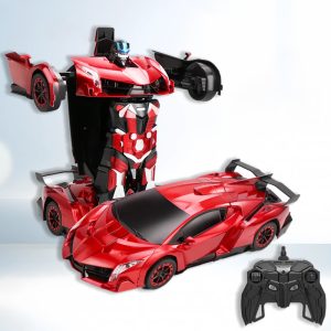 ‘Omni Terminator’ Robot-Themed Remote Control Car - Futuristic Design with Aggressive Styling & All-Terrain Ability