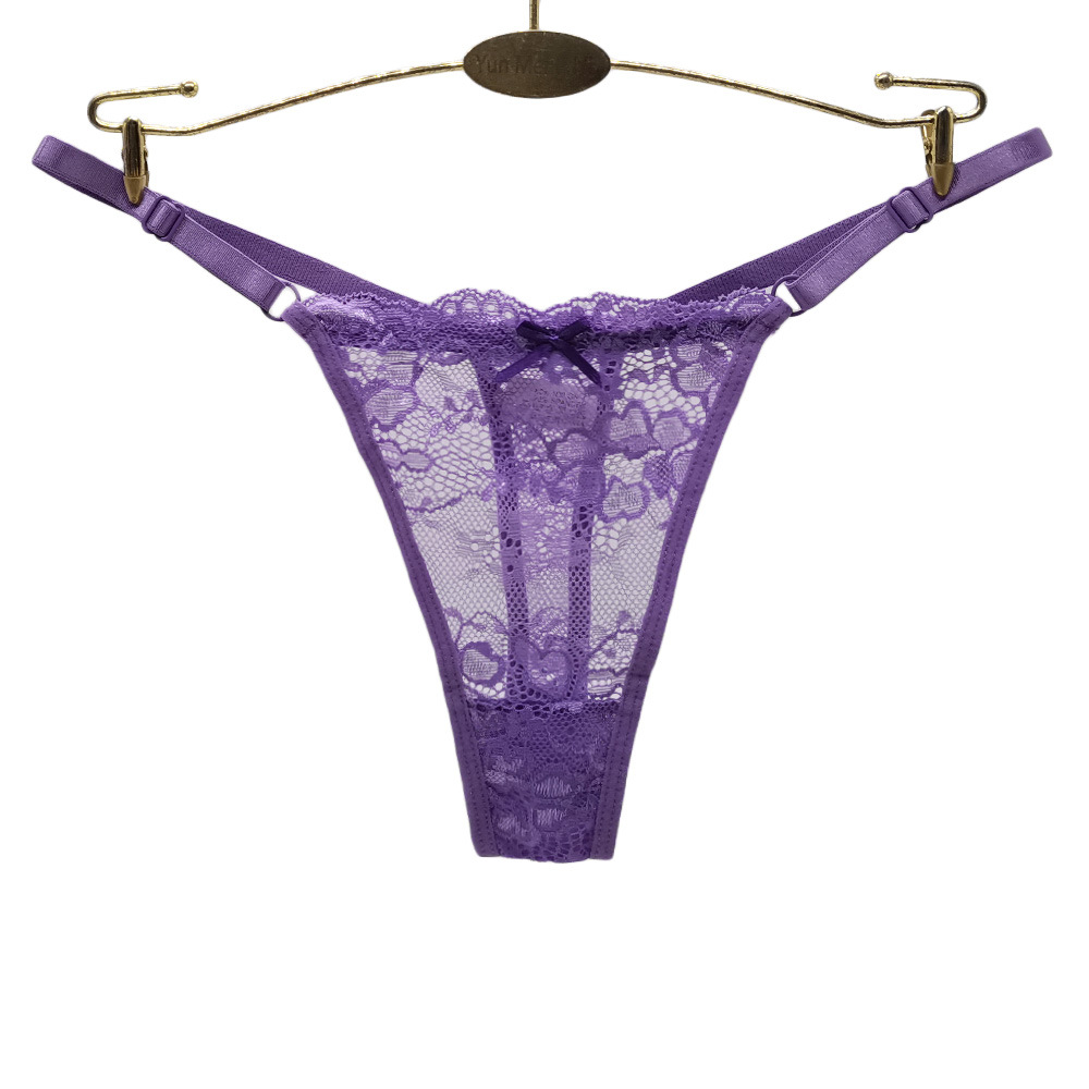 Seamless Lace Trim Hipster Low Rise Women No Show Panties