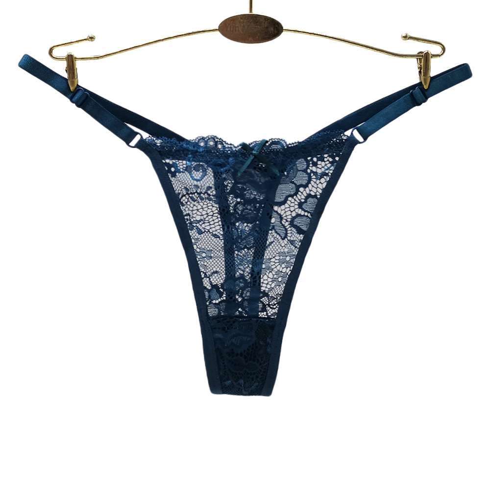 Brazilian Cut Thong Sheer Mesh Sexy Open Crotch Lingerie Panties