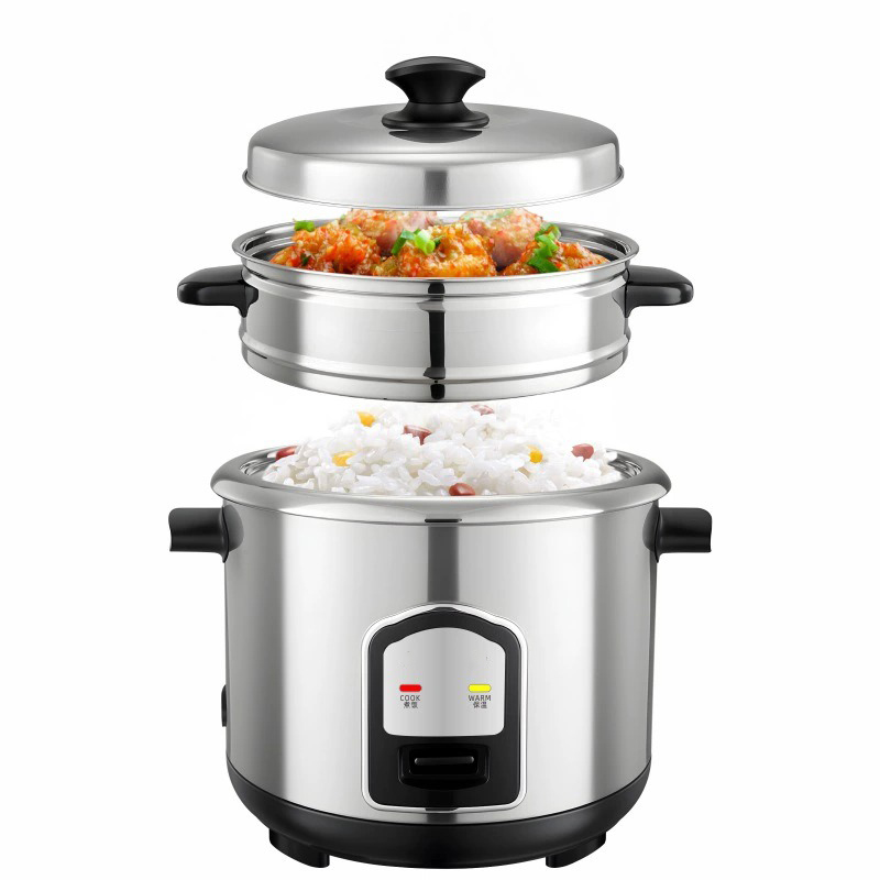 Premium Alloy Iron Liner Rice Cooker, Includes Steamer, Easy to Use and Clean - Image 5